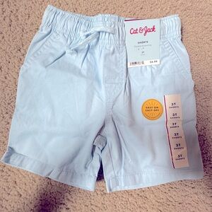 NWT Baby Blue Cat&Jack shorts size 3T